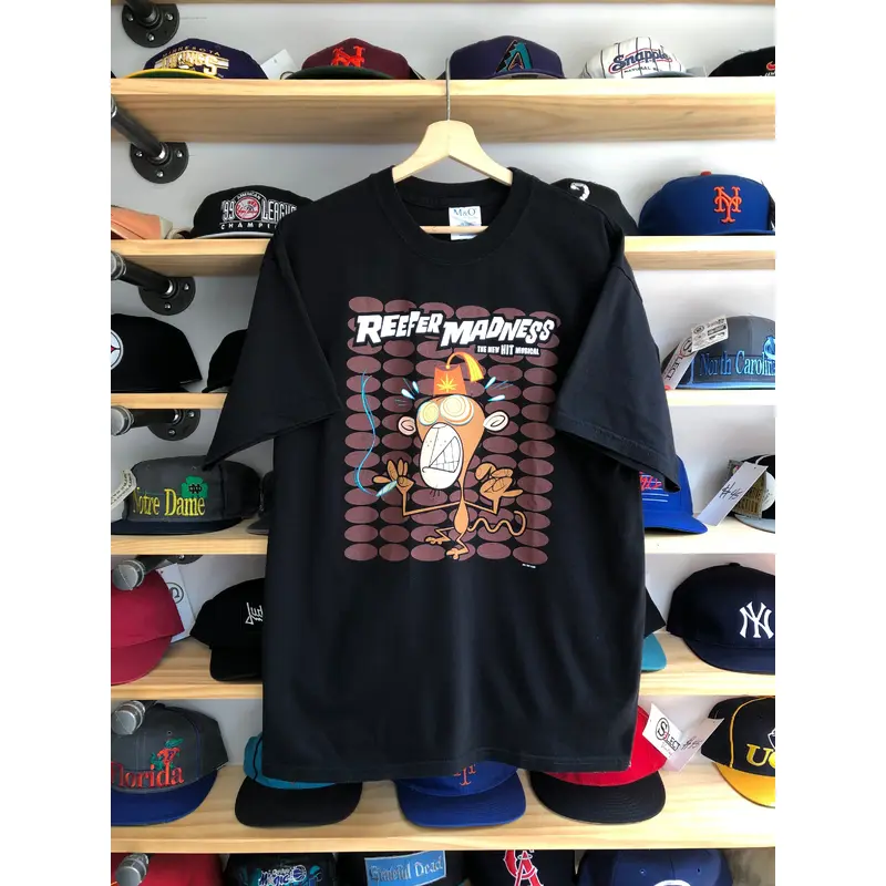 Vintage Reefer Madness Musical Tee Size Large
