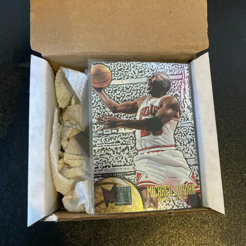 1995-96 Fleer Metal SILVER SPOTLIGHT Set 128 Cards With Michael Jordan