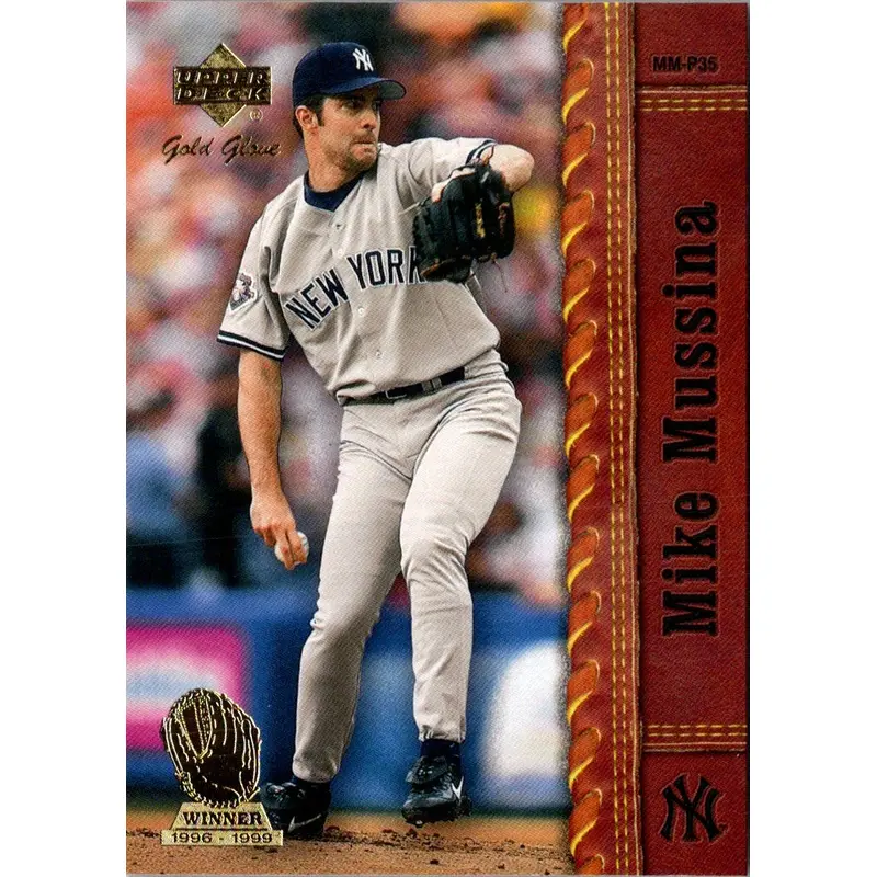 2001 Upper Deck Gold Glove Mike Mussina #39