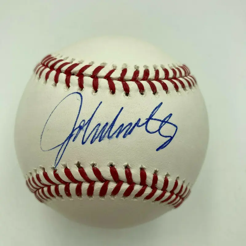 John Smoltz Signed Autographed Official Major League Baseball JSA COA