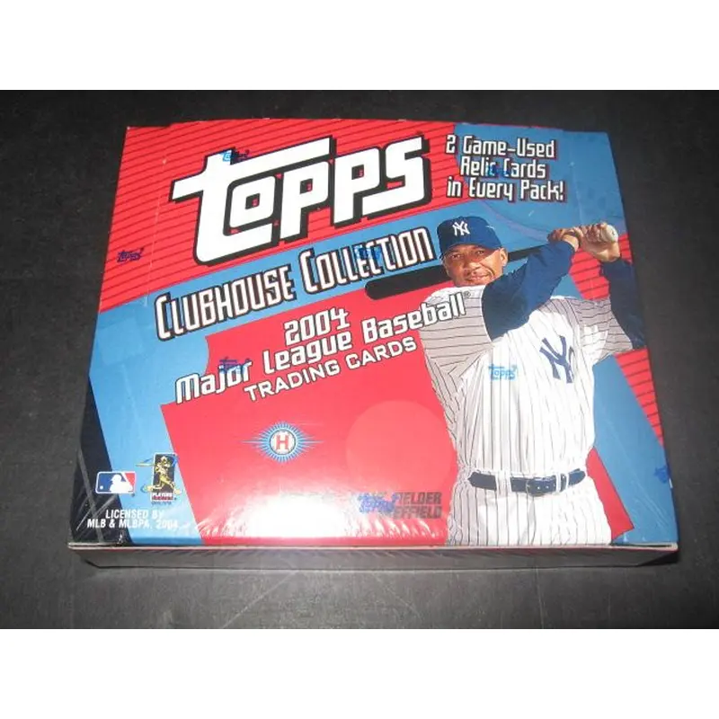 2004 Topps Clubhouse Collection Baseball Box (Hobby)