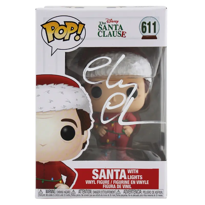 Chevy Chase Christmas Vacation Signed Santa Funko Pop Vinyl Figure BAS #WY56698