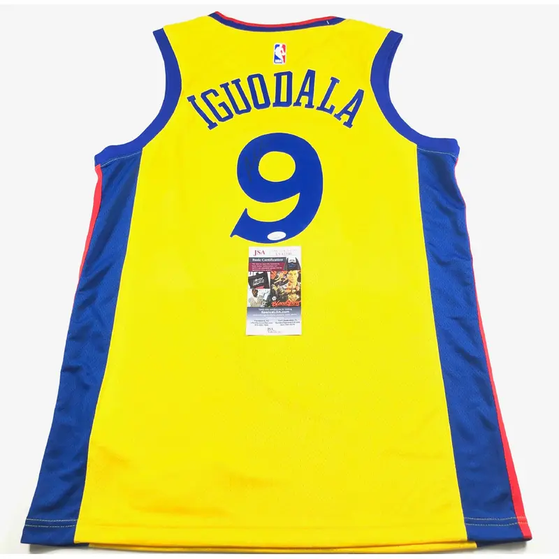 Andre Iguodala signed jersey PSA/DNA Golden State Warriors Autographed