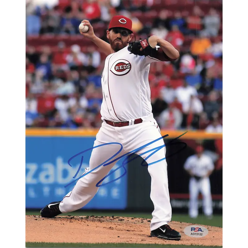 DAN STRAILY signed 8x10 photo PSA/DNA Cincinnati Reds Autographed