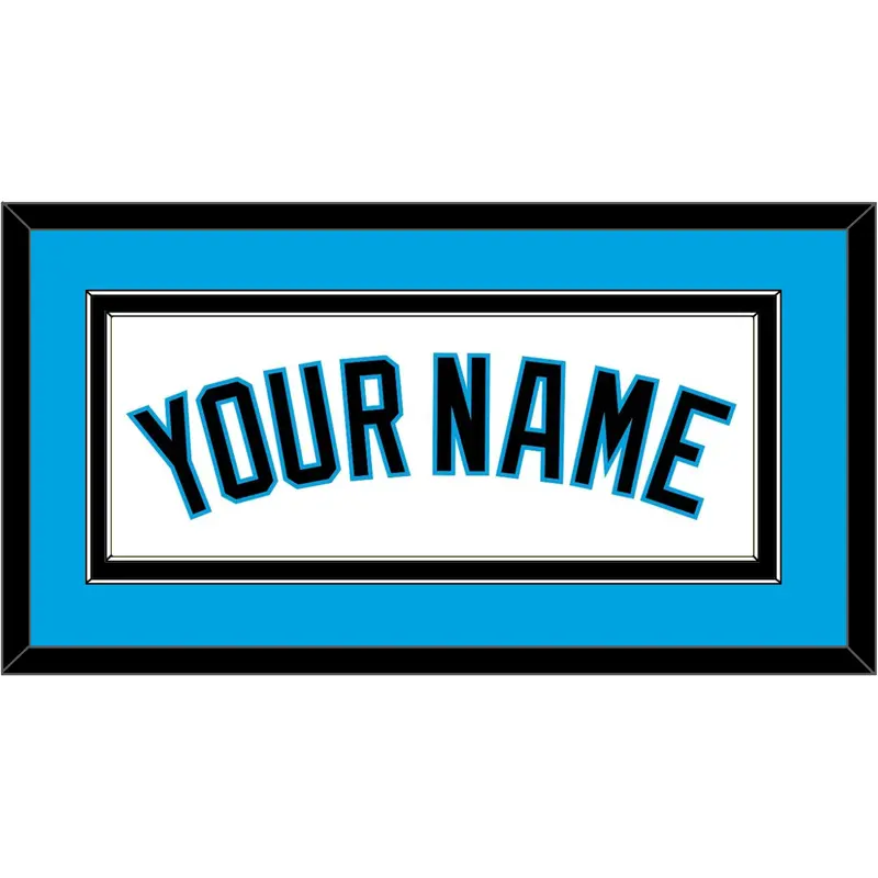 Miami Name - Home White - Double Mat 1
