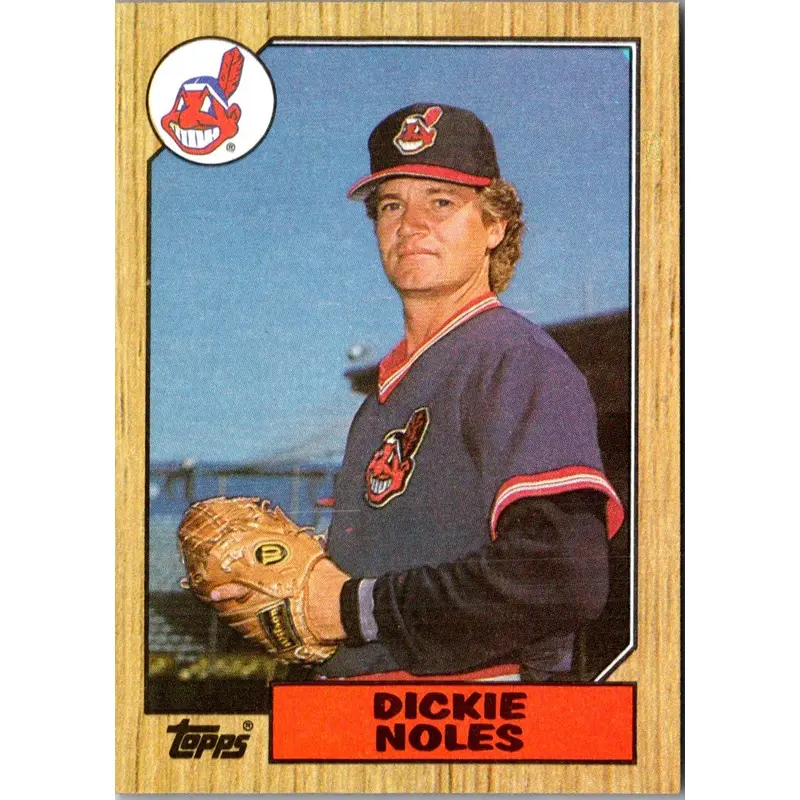 1987 Topps Dickie Noles #244
