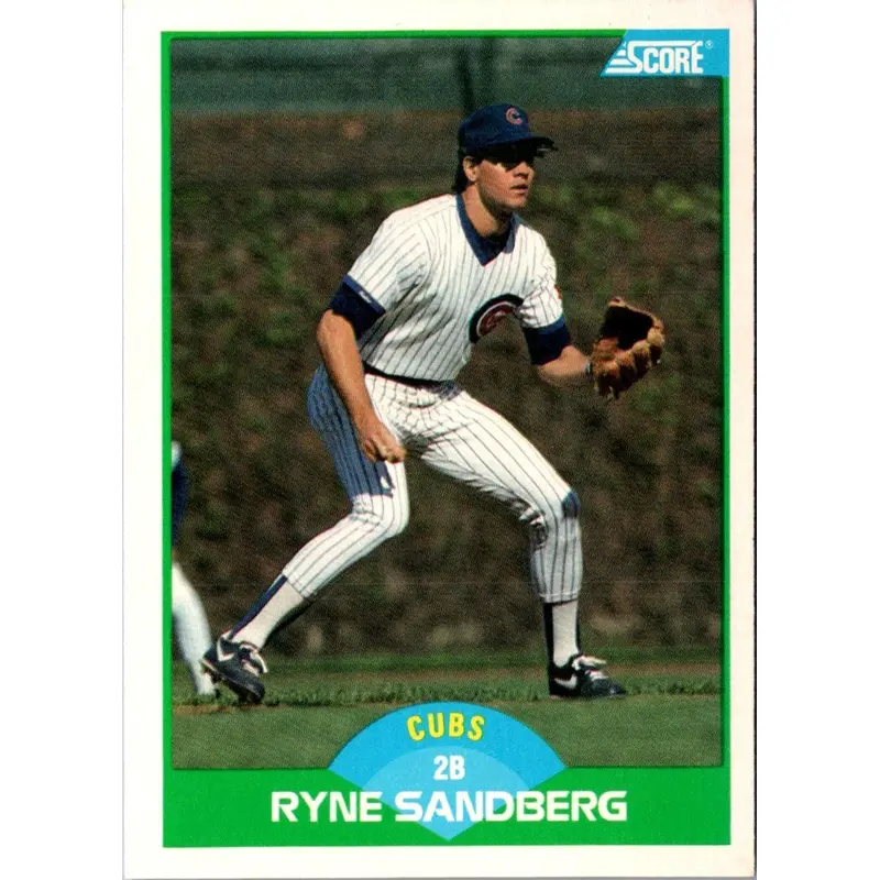 1989 Score Ryne Sandberg #35