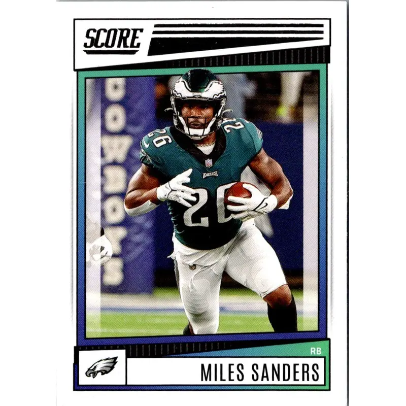 2022 Score Miles Sanders #245
