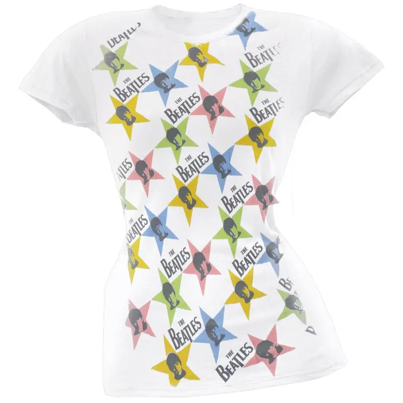 The Beatles - Star Fade Juniors T-Shirt
