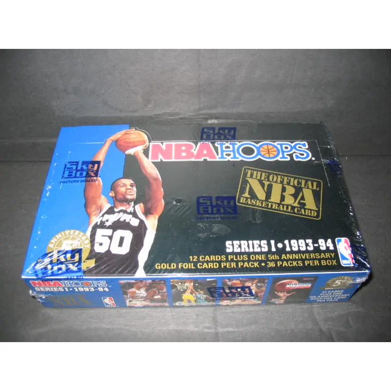 1993/94 Hoops Basketball Series 1 Box