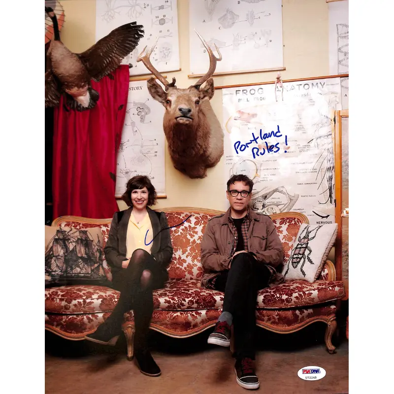 Fred Armisen Portlandia "Portland Rules!" Signed 11x14 Photo PSA/DNA #U72245