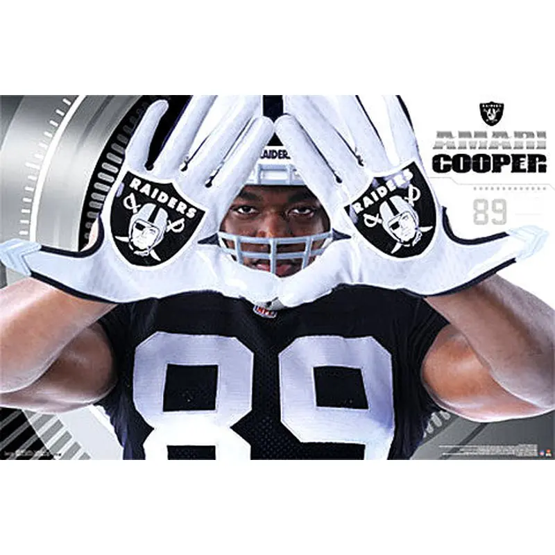 Amari Cooper "Hands" Oakland Raiders NFL Action Poster - Trends International 2015