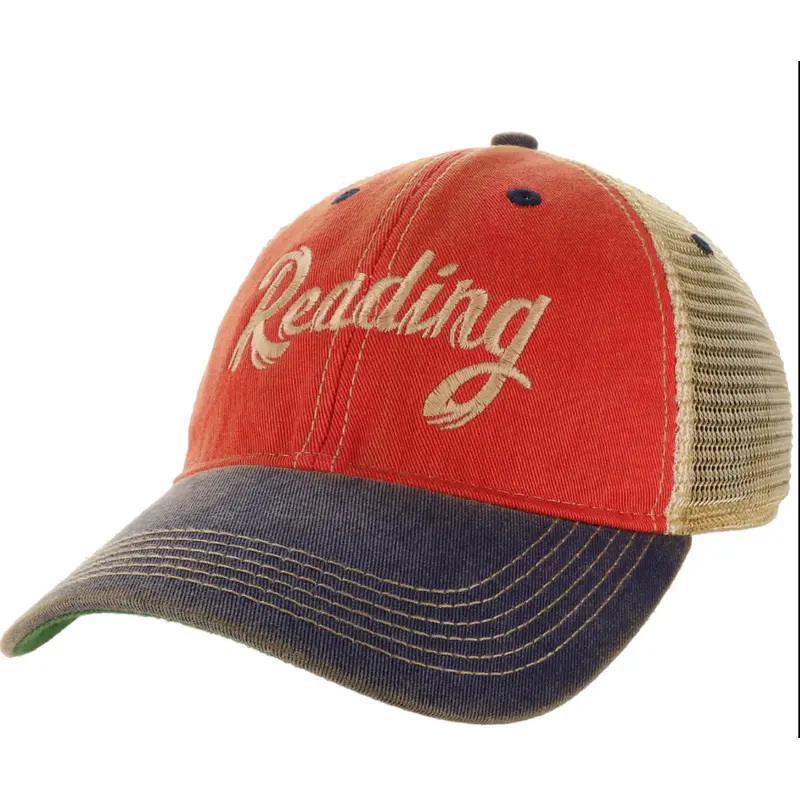 Legacy Reading Scarlett/Navy Mesh Back Trucker Hat