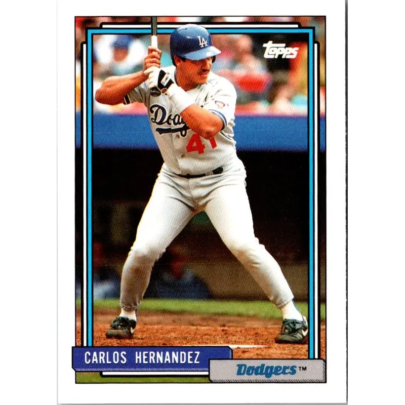 1992 Topps Traded Carlos Hernandez #50T
