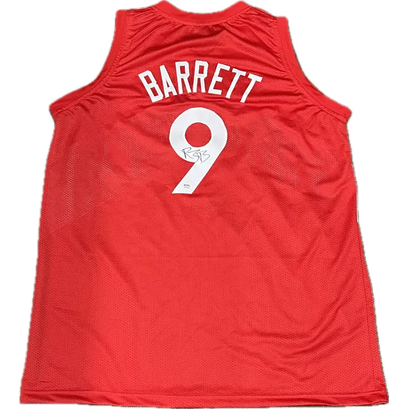 RJ Barrett Signed Jersey PSA/DNA Toronto Raptors Autographed