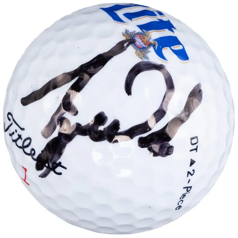 Tiger Woods Signed Golf Ball From His 1996 Professional Debut Beckett COA