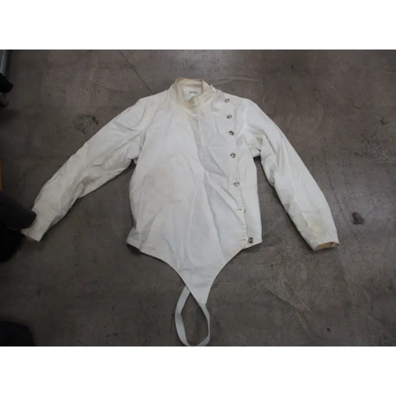 Used Santelli Fencing White Jacket Size 48