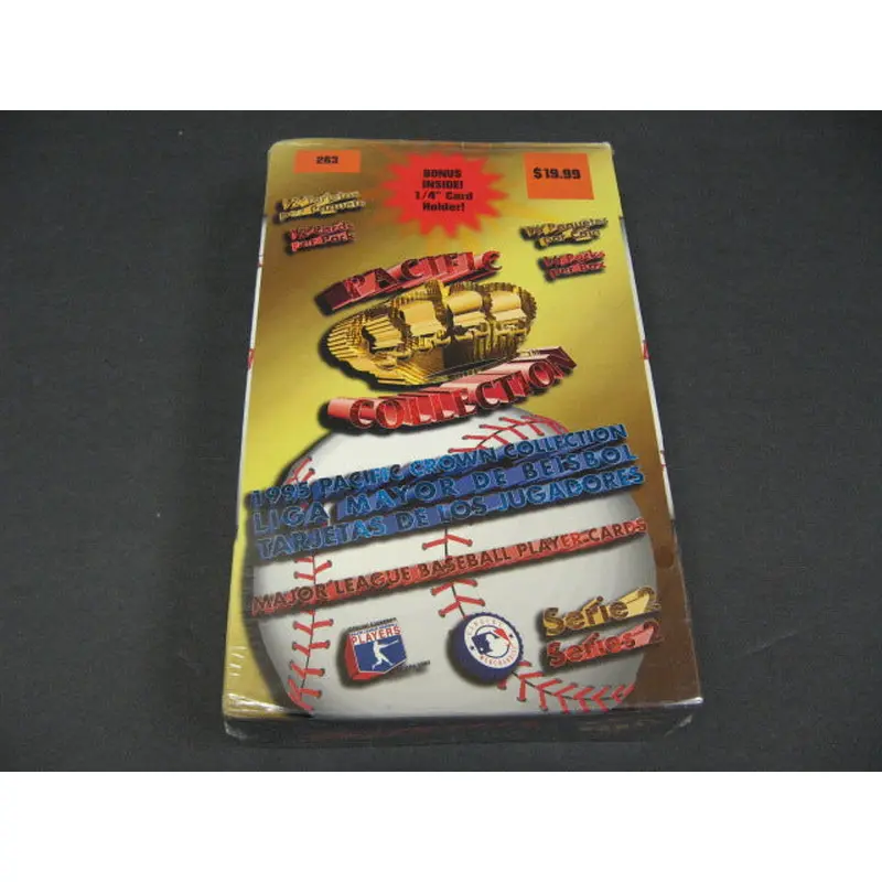 1995 Pacific Crown Collection Baseball Series 2 Blaster Box (16/12)