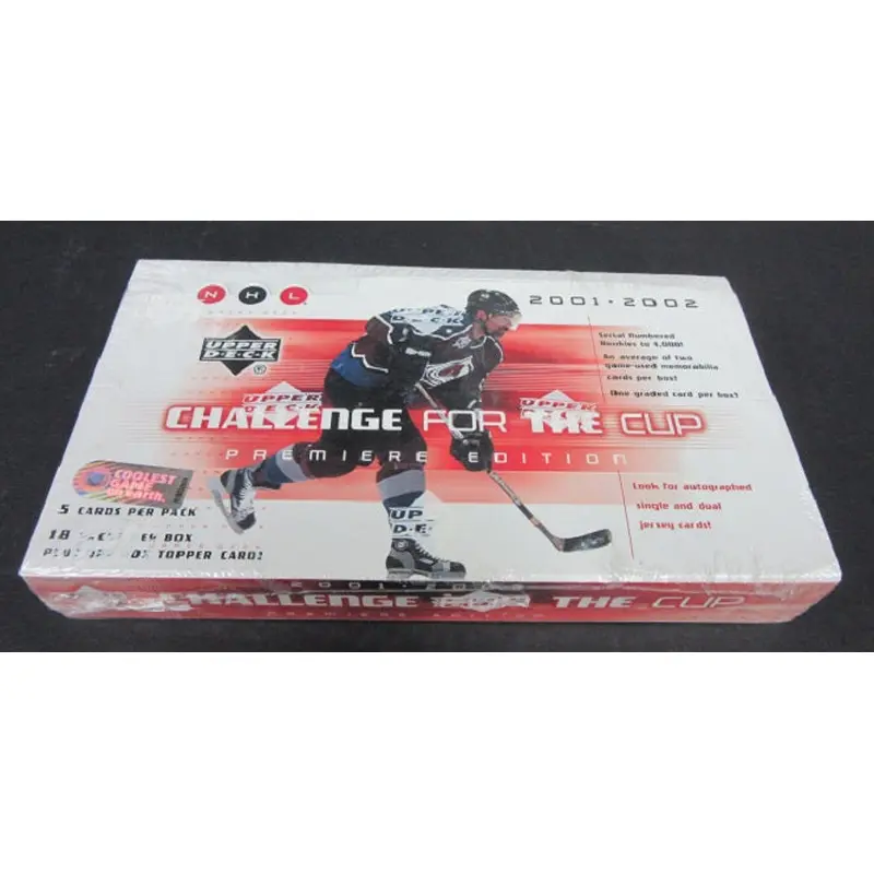 2001/02 Upper Deck Challenge For The Cup Hockey Box (Hobby)