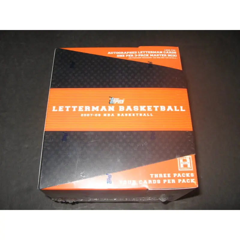 2007/08 Topps Letterman Basketball Box (Hobby)