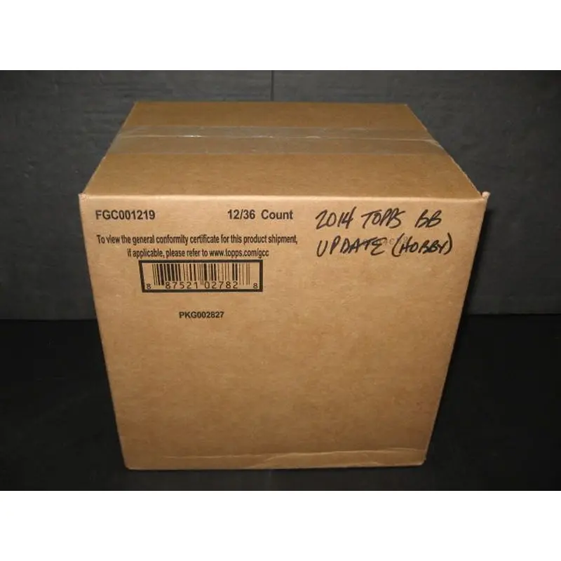 2014 Topps Baseball Update Case (Hobby) (12 Box)