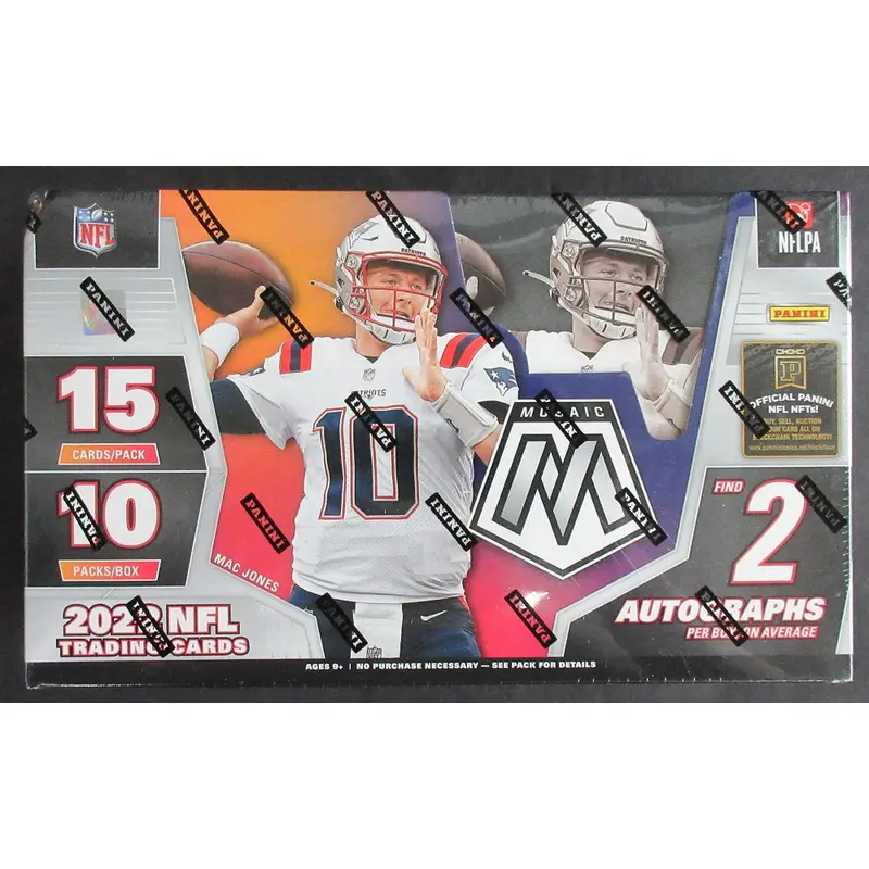 2022 Panini Mosaic Football Box (Hobby) (10/15)