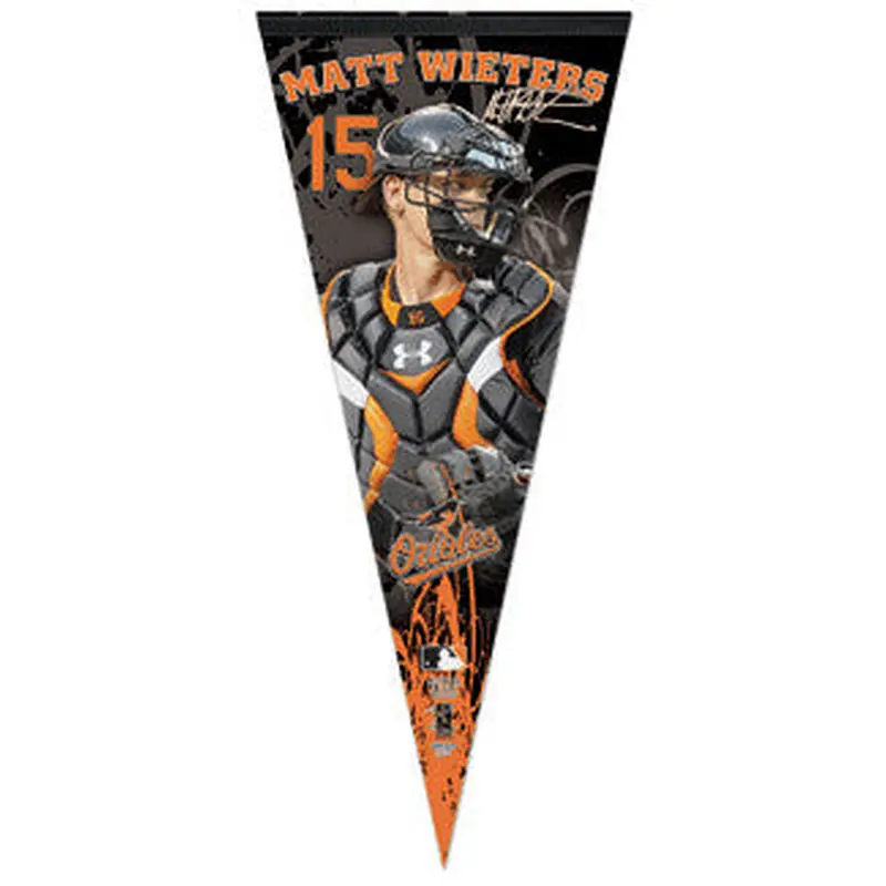 Matt Wieters "Warrior" EXTRA-LARGE Premium Felt Pennant - Wincraft