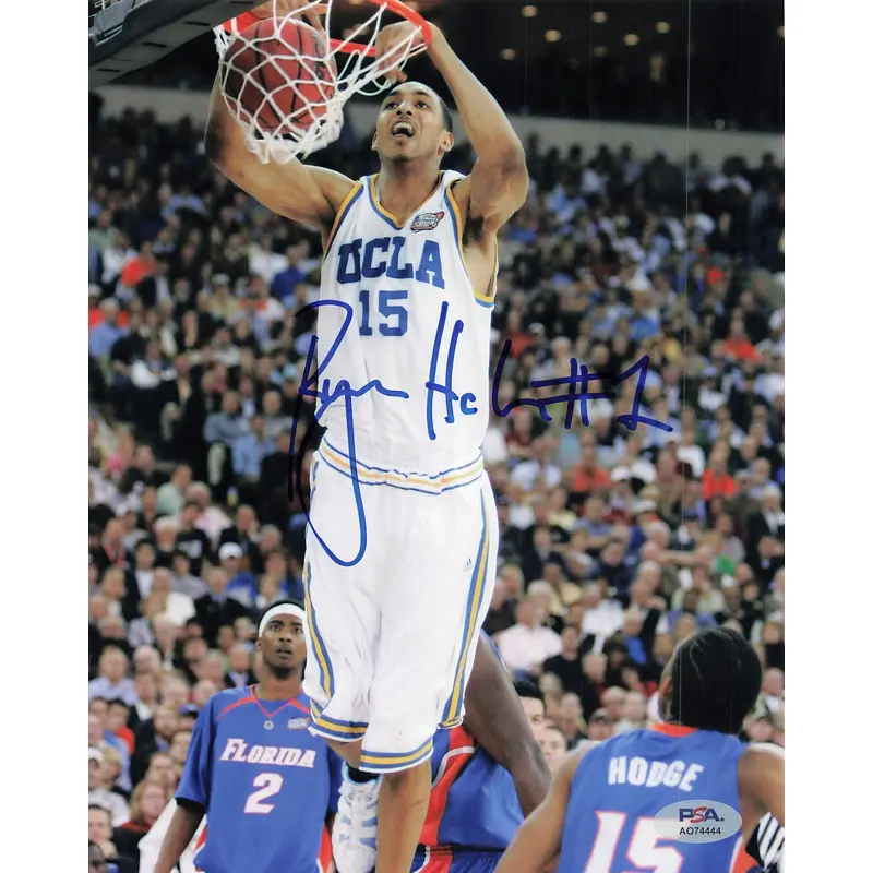 Ryan Hollins Signed 8x10 photo PSA/DNA UCLA Autographed