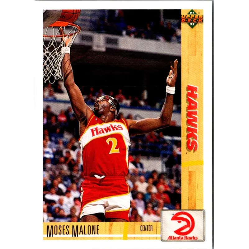 1991 Upper Deck Moses Malone #47