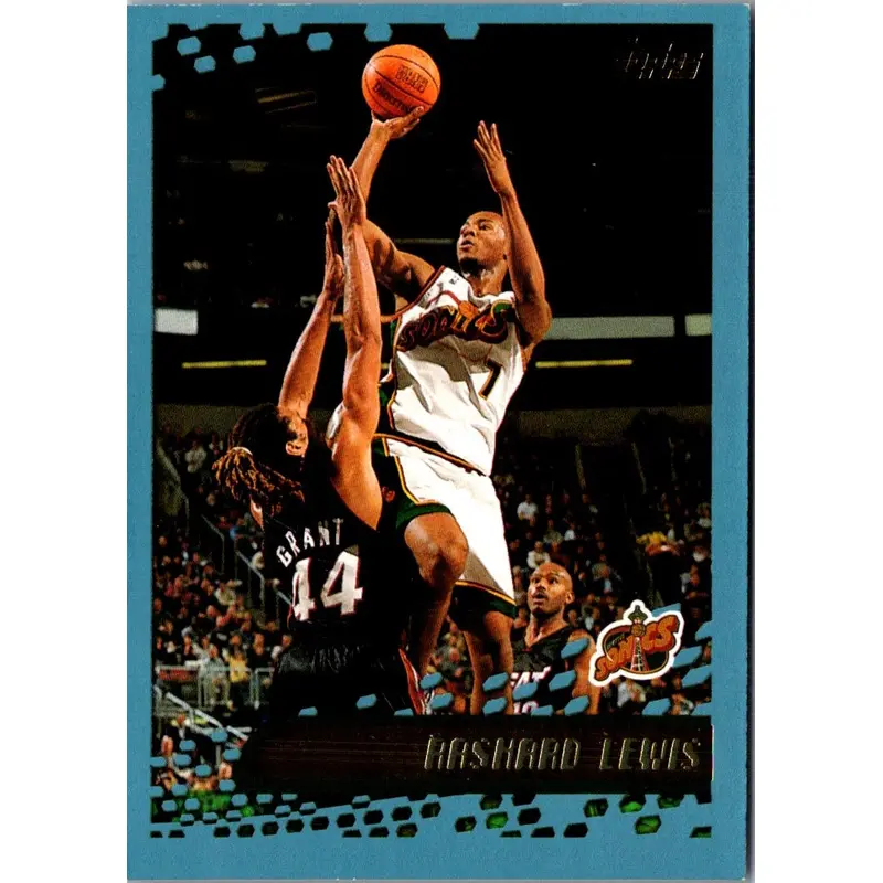2001 Topps Rashard Lewis #7