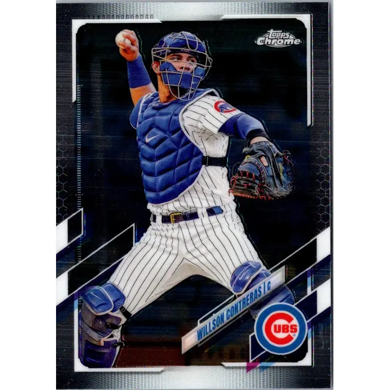 2021 Topps Chrome Willson Contreras #52