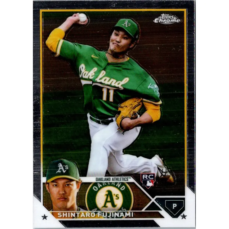 2023 Topps Chrome Shintaro Fujinami #97 Rookie