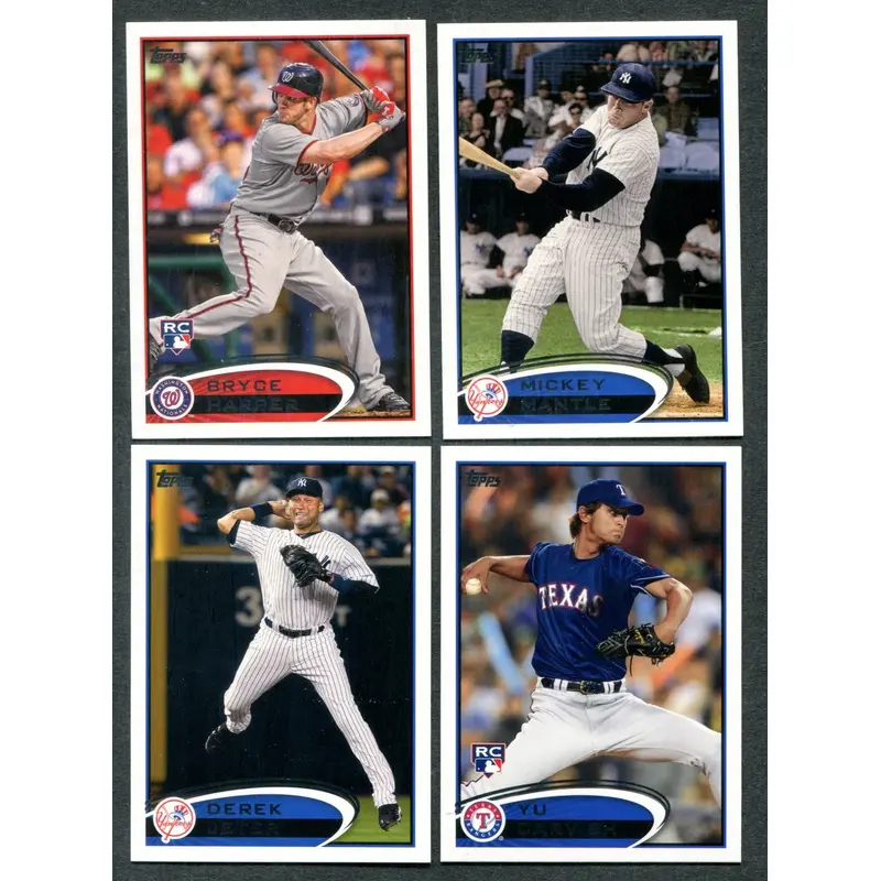 2012 Topps Baseball Complete Set (661)