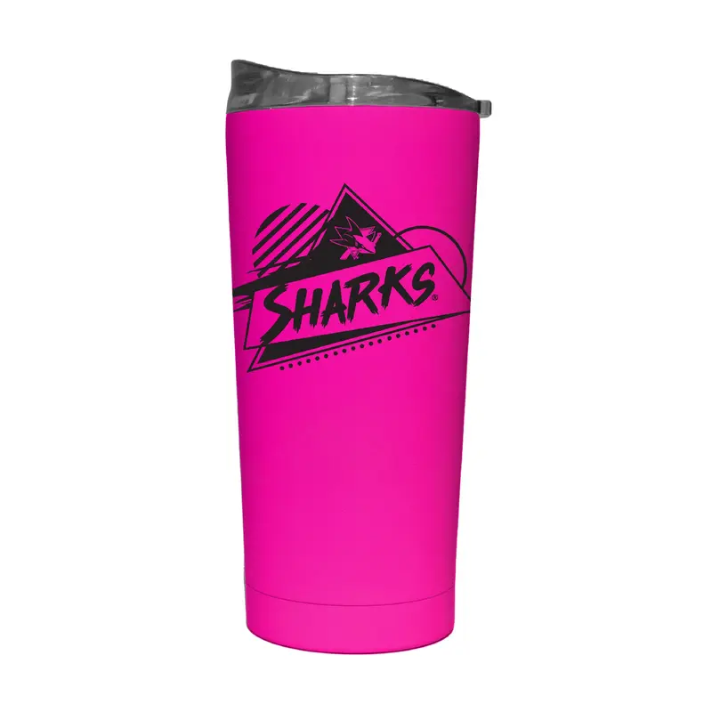 San Jose Sharks 20oz Electric Rad Soft Touch Tumbler