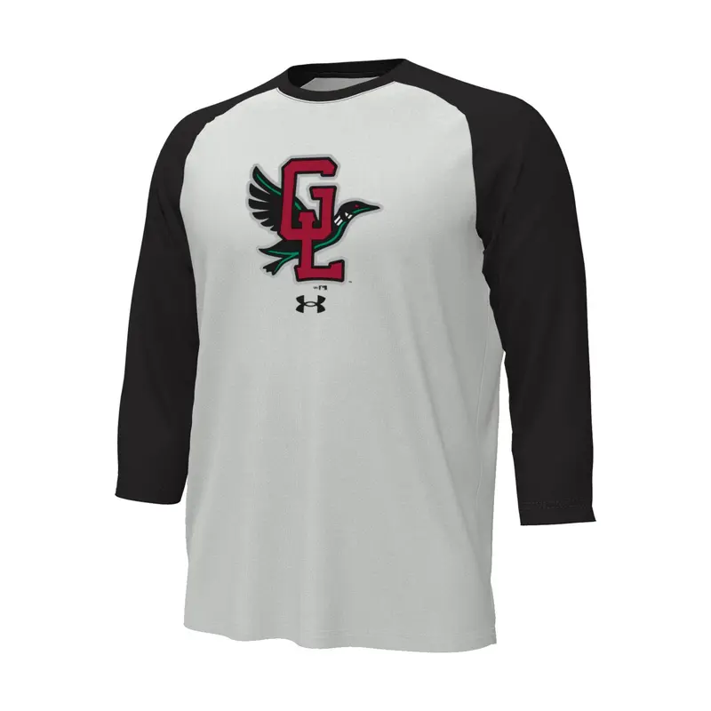 Great Lakes Loons Under Armour Raglan Road 3/4 Long Sleeve