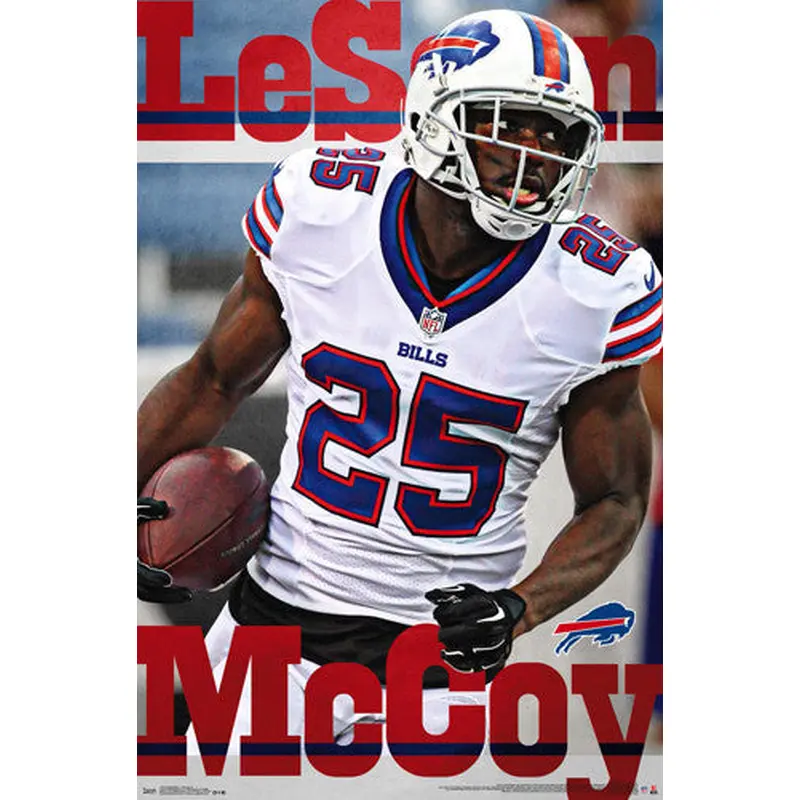 LeSean McCoy "Charging Bill" Buffalo Bills NFL Action Poster - Trends International 2015