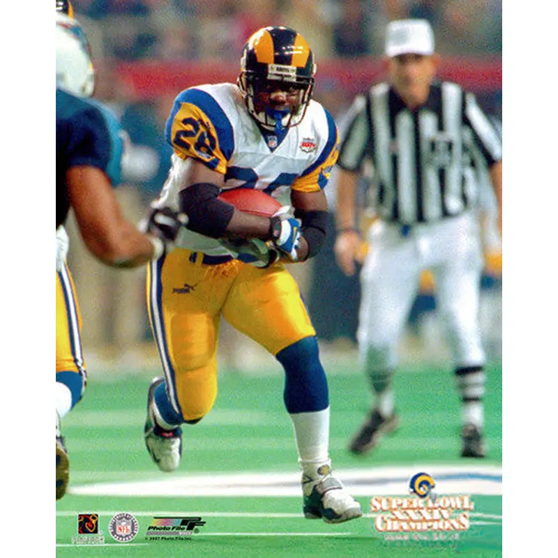 Marshall Faulk "Super Bowl XXXIV Hero" (2000) Premium Poster Print - Photofile Inc.