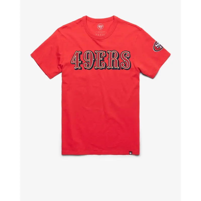 SAN FRANCISCO 49ERS '47 FRANKLIN FIELDHOUSE TEE