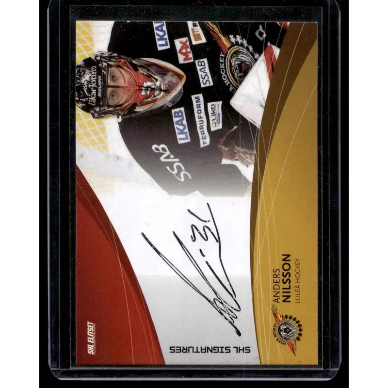 2011-12 SHL Signatures - Anders Nilsson