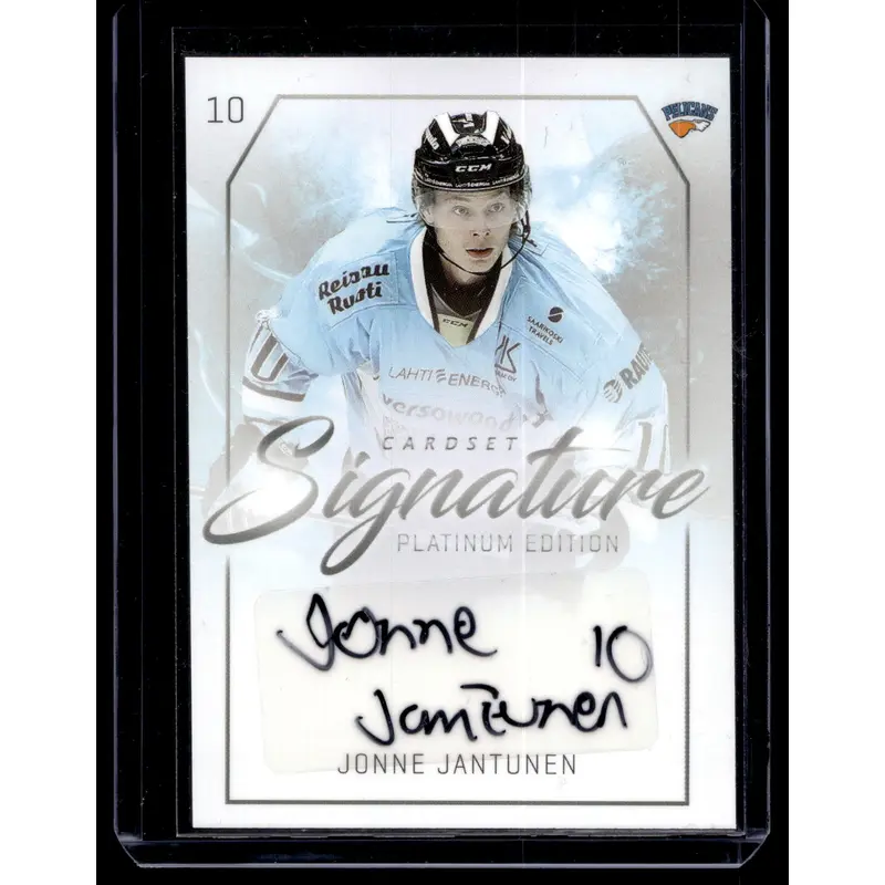 2018-19 Cardset Signature Platinum Edition - Jonne Jantunen /125