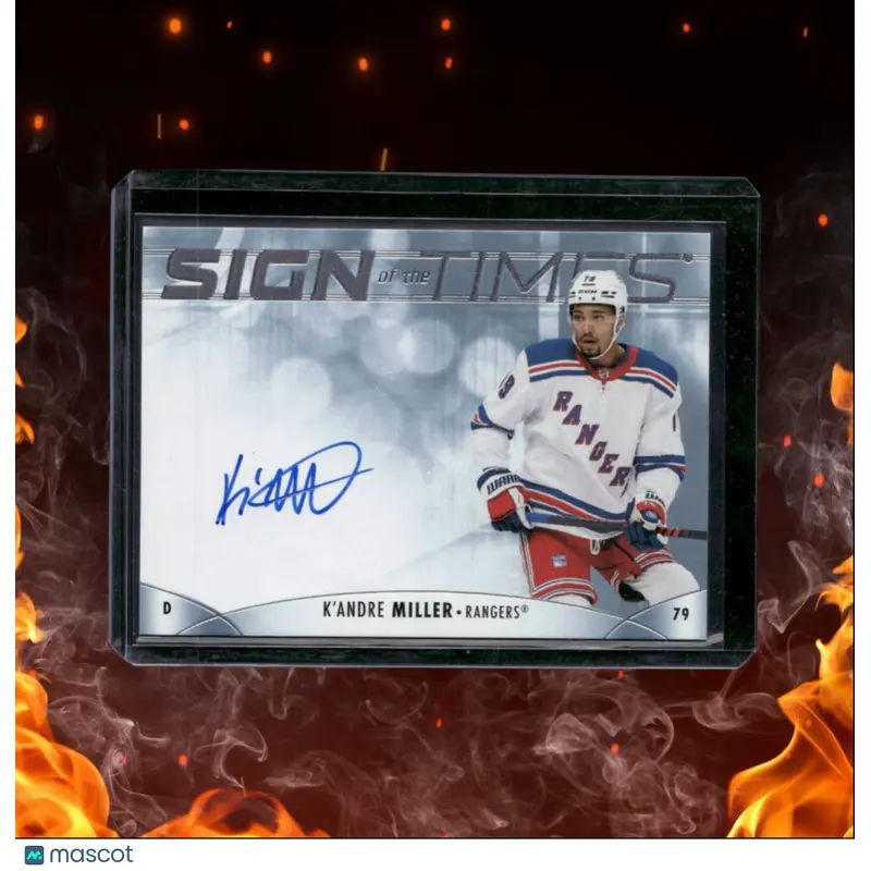 2023-24 SP Authentic K'Andre Miller Sign of the Times Auto #SOTT-KM