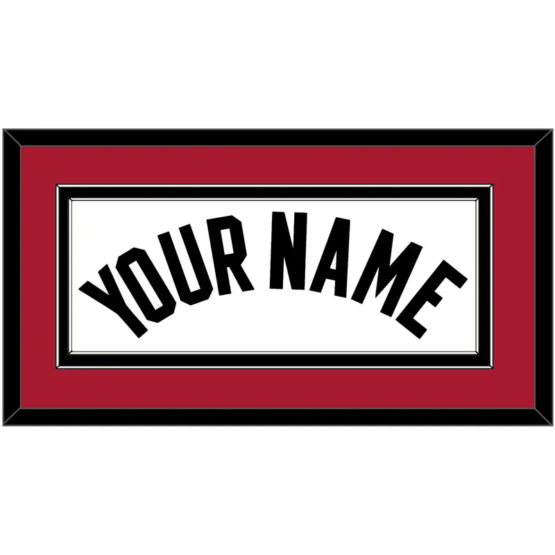 Miami Name - Home White (1999-2008) - Double Mat 2