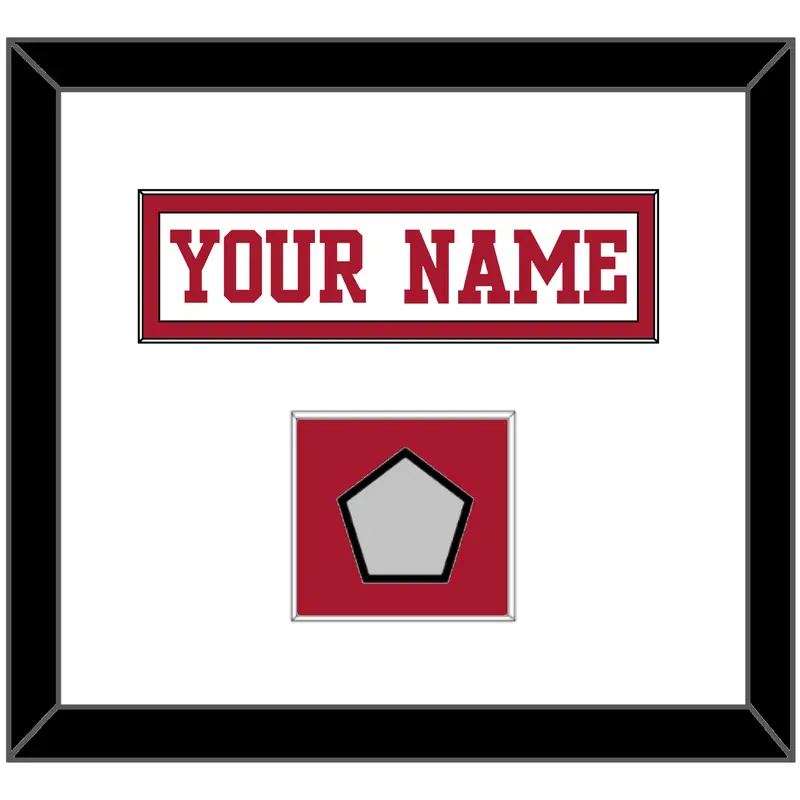 San Francisco Nameplate & Super Bowl Patch - Road White - Single Mat 2