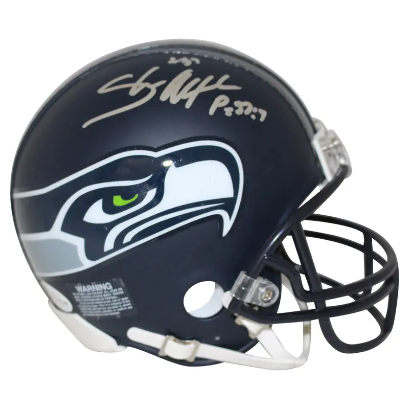 Shaun Alexander Autographed Seattle Seahawks Mini Helmet