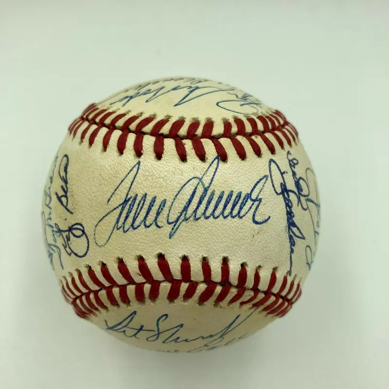 1969 New York Mets WS Champs Team Signed Baseball Tom Seaver Nolan Ryan JSA COA
