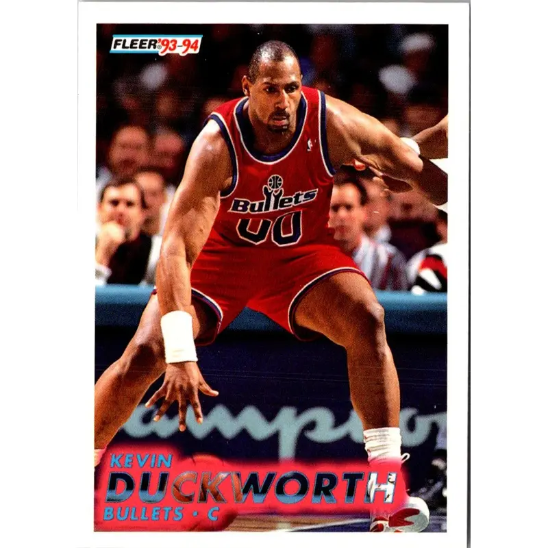 1993 Fleer Kevin Duckworth #394