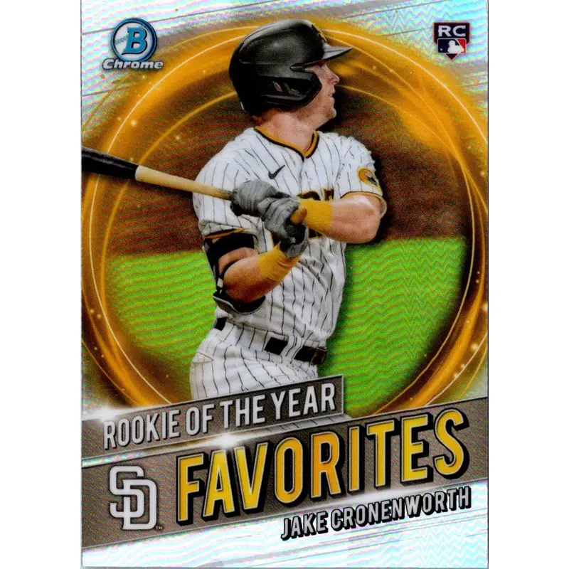2021 Bowman Chrome Jake Cronenworth #68 Rookie