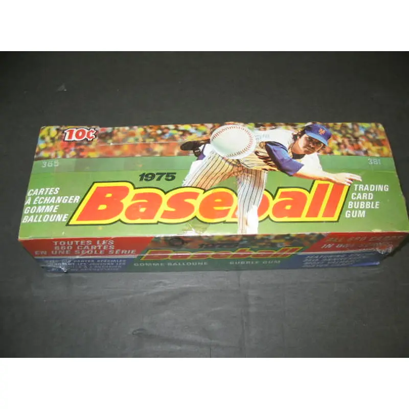 1975 OPC O-Pee-Chee Baseball Unopened Wax Box (Authenticate)