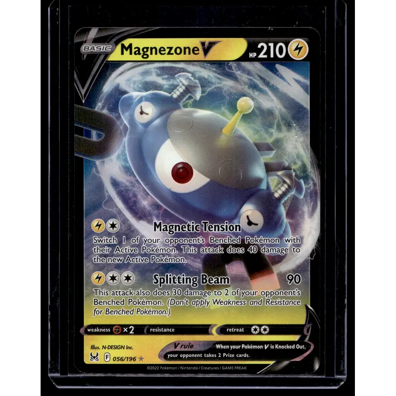 2022 Pokemon - Sword & Shield - Lost Origin - Magnezone V #056