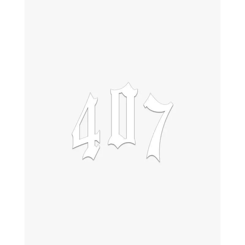 THE (407) VANQUISH PREMIUM DECAL